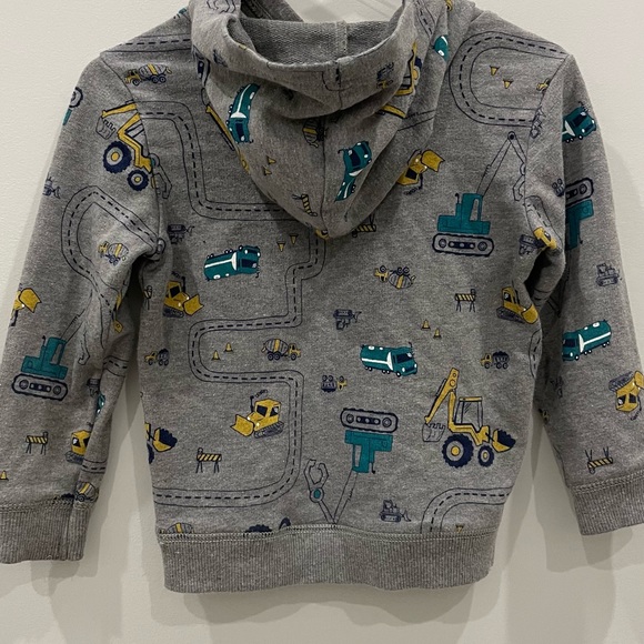 4/$25 Carters Cars Pullover Hoodie 24m - Picture 3 of 3